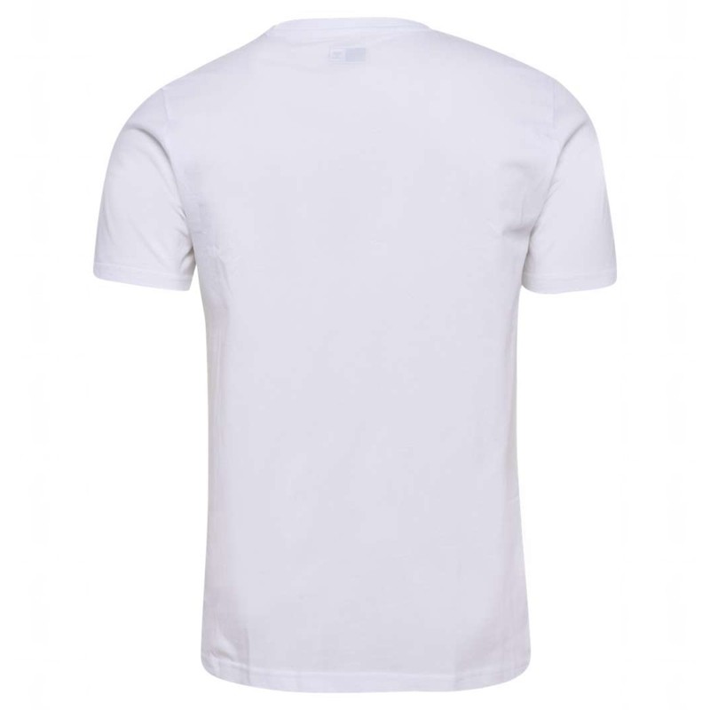 Hummel Elemental Logo Cotton T-shirts Heren Wit | 560255-140