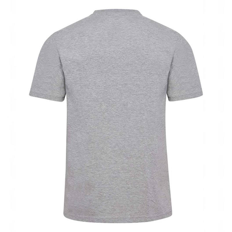 Hummel Elemental Logo Cotton T-shirts Heren Grijs | 902248-014
