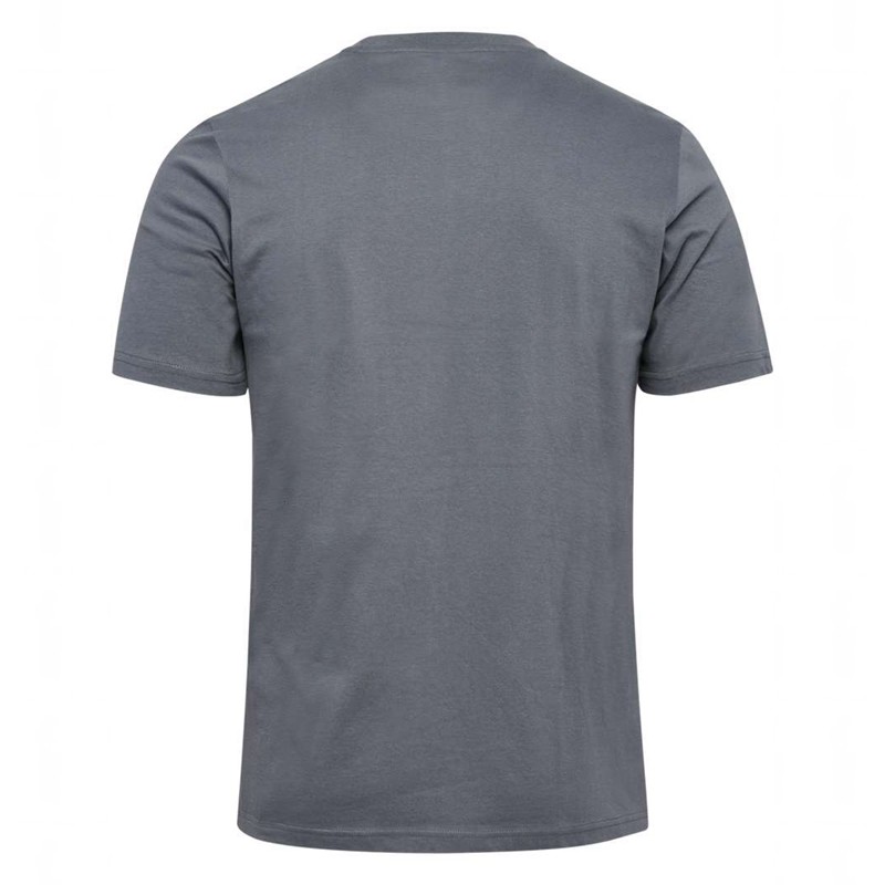 Hummel Elemental Logo Cotton T-shirts Heren Grijs | 046292-106