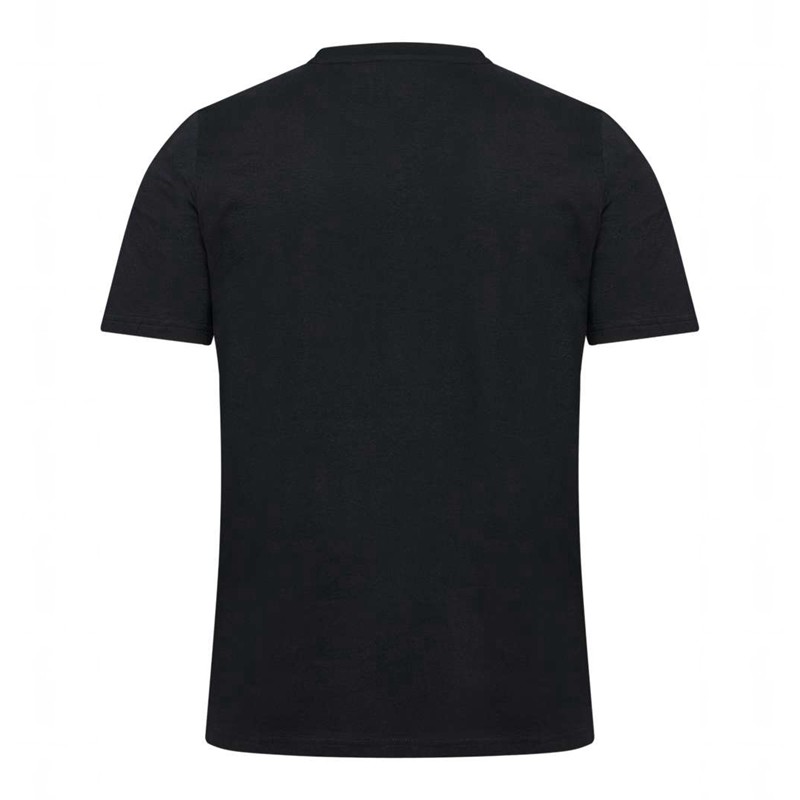 Hummel Elemental Logo Cotton T-shirts Heren Zwart | 849416-738