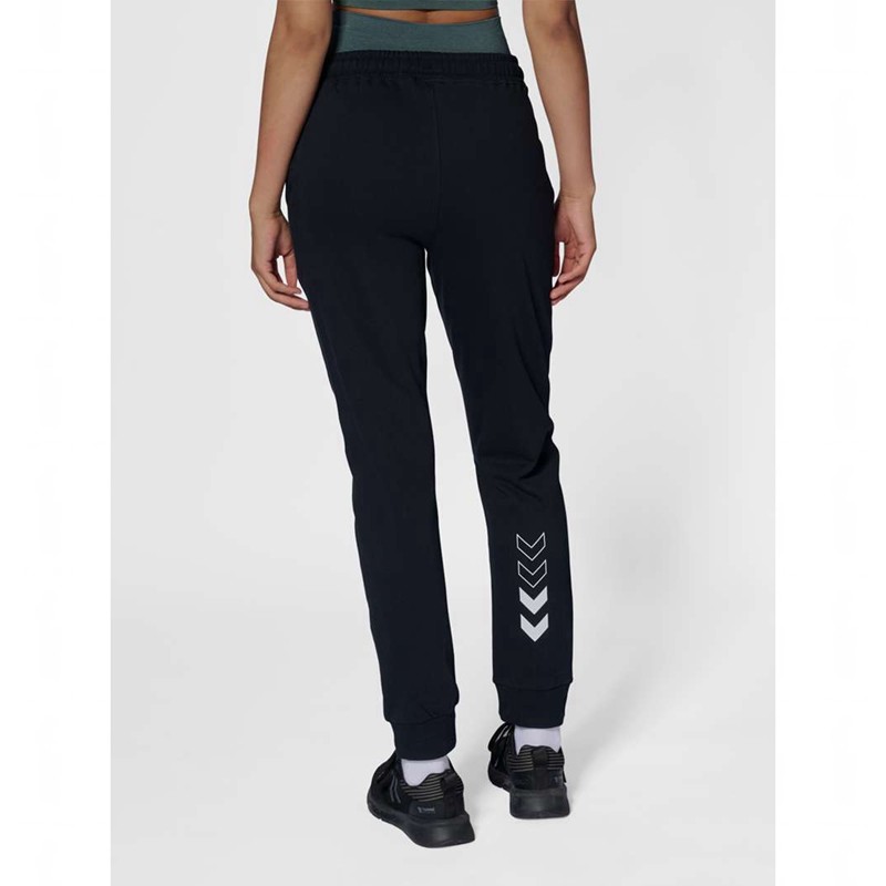 Hummel Elemental Regular Broek Dames Zwart | 314726-613