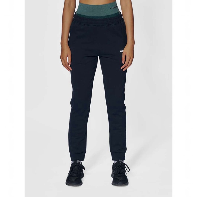 Hummel Elemental Regular Broek Dames Zwart | 314726-613