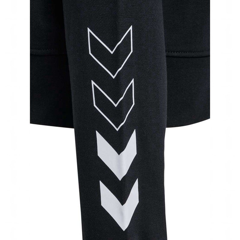 Hummel Elemental Short Hoodie Dames Zwart | 430785-432