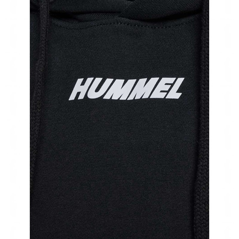 Hummel Elemental Short Hoodie Dames Zwart | 430785-432