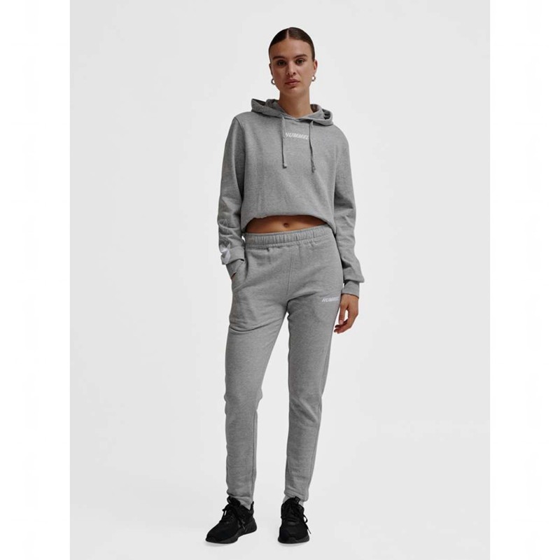 Hummel Elemental Tapered Broek Dames Grijs | 583447-579
