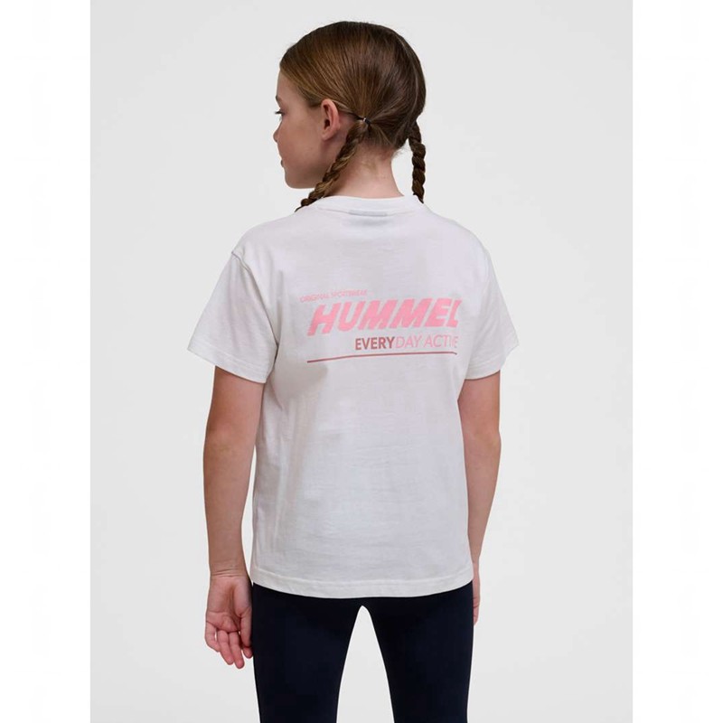 Hummel Ella S/S T-shirts Kinderen Wit | 838959-821
