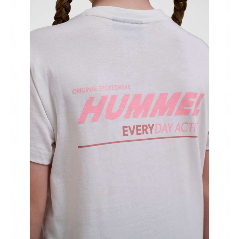 Hummel Ella S/S T-shirts Kinderen Wit | 838959-821