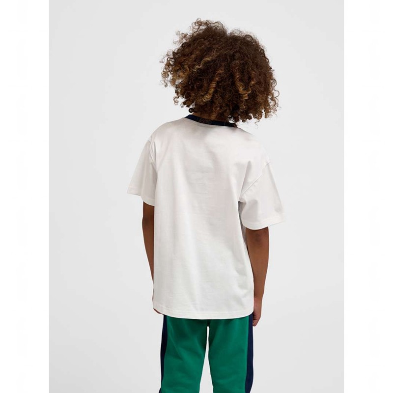 Hummel Eske S/S T-shirts Kinderen Wit | 202792-788
