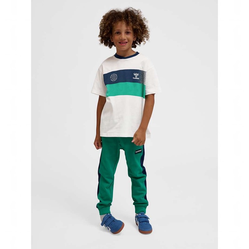 Hummel Eske S/S T-shirts Kinderen Wit | 202792-788