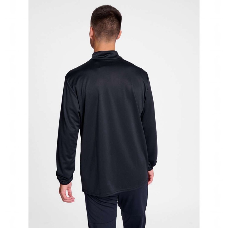 Hummel Essential Half-zip Sweatshirts Heren Zwart | 107745-460