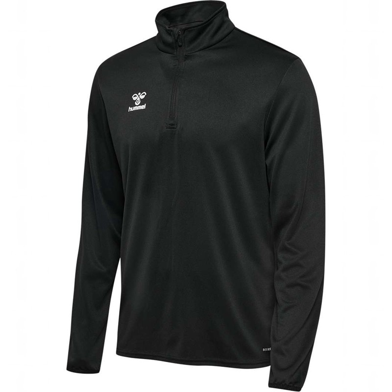 Hummel Essential Half-zip Sweatshirts Heren Zwart | 107745-460
