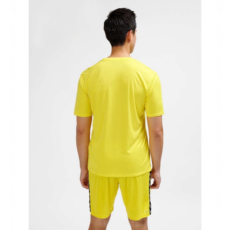 Hummel Essential S/S Jassen Heren Geel | 434257-474
