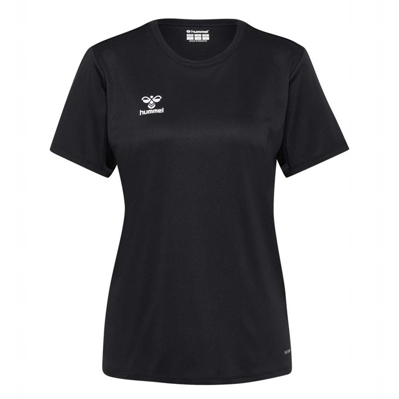 Hummel Essential S/S Jersey Dames Zwart | 080854-143