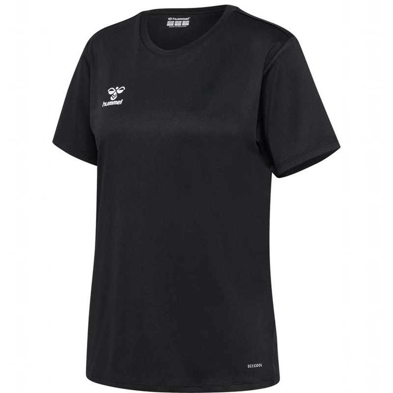 Hummel Essential S/S Jersey Dames Zwart | 080854-143
