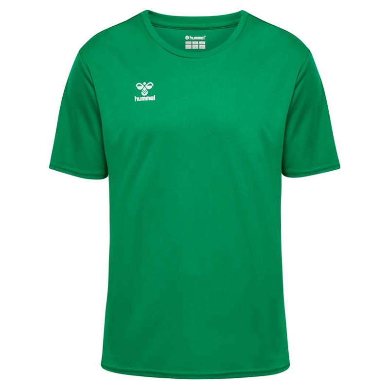 Hummel Essential S/S Jersey Heren Groen | 881973-259