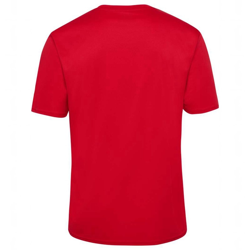 Hummel Essential S/S Jersey Heren Rood | 947495-363