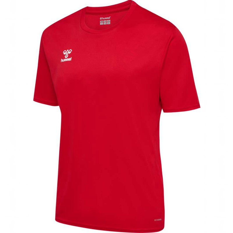 Hummel Essential S/S Jersey Heren Rood | 947495-363