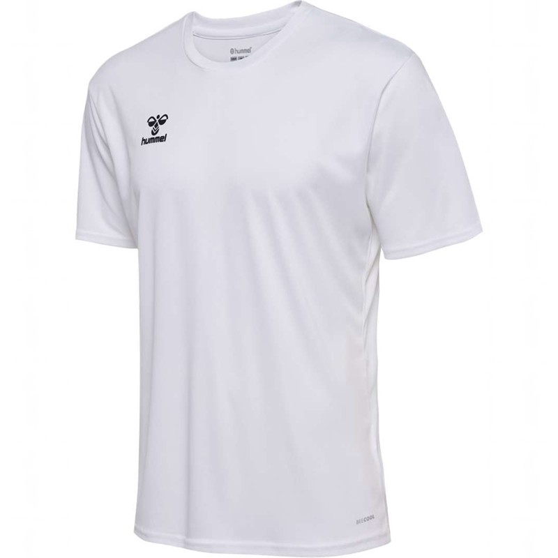 Hummel Essential S/S Jersey Heren Wit | 226521-257