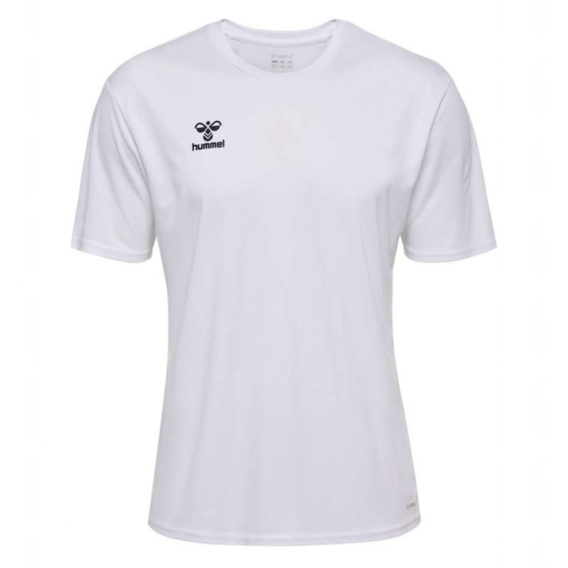 Hummel Essential S/S Jersey Heren Wit | 226521-257