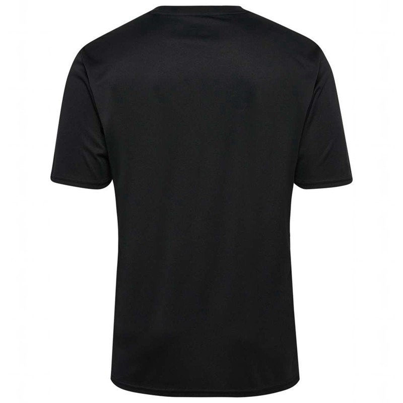 Hummel Essential S/S Jersey Heren Zwart | 443217-196