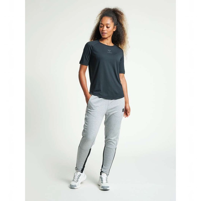 Hummel Essi Tapered Broek Dames Grijs | 718066-673