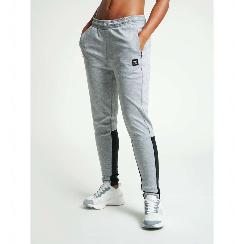 Hummel Essi Tapered Broek Dames Grijs | 718066-673
