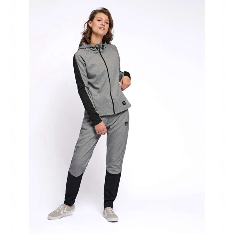 Hummel Essi Zip Hoodie Dames Grijs | 479967-013