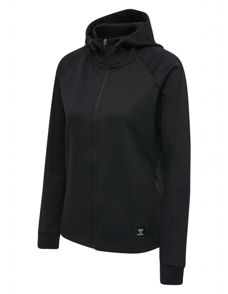 Hummel Essi Zip Hoodie Dames Zwart | 448512-114