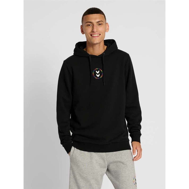 Hummel Everything Nothing Hoodie Heren Zwart | 660986-438