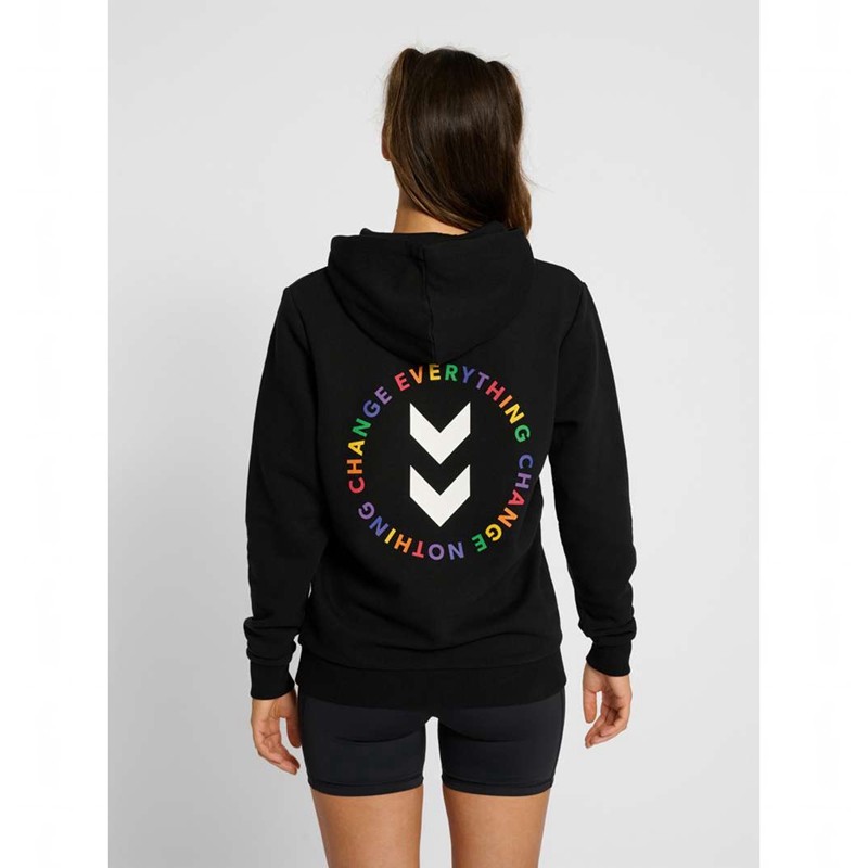 Hummel Everything Nothing Hoodie Heren Zwart | 660986-438