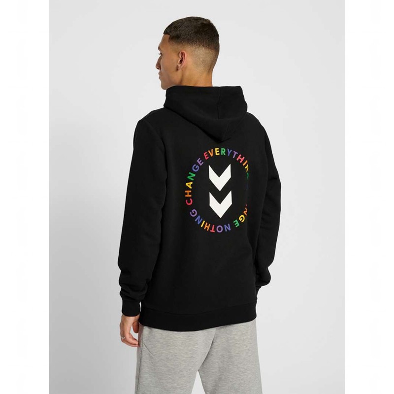 Hummel Everything Nothing Hoodie Heren Zwart | 660986-438
