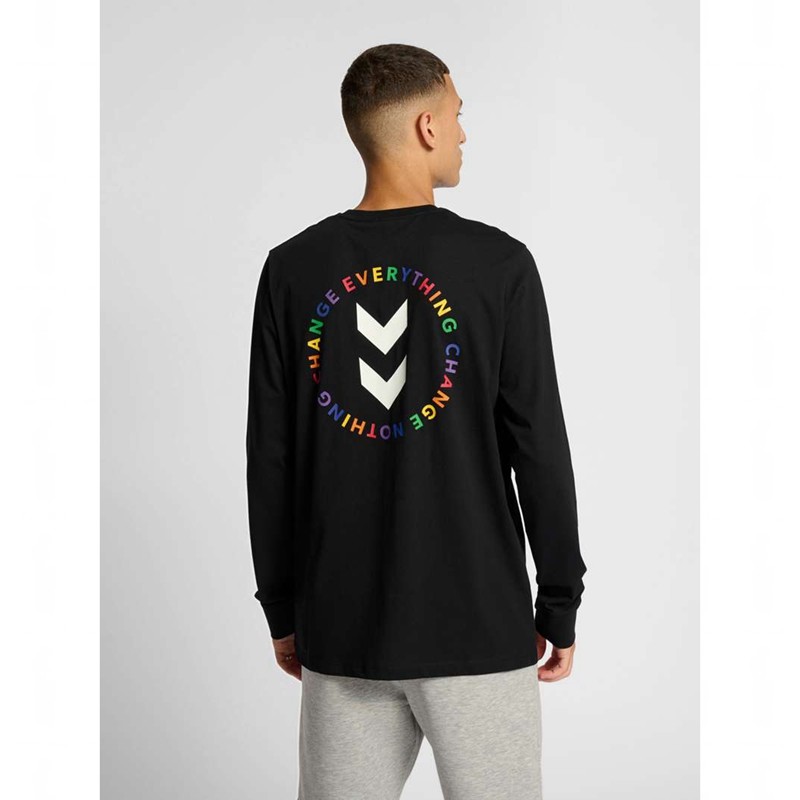 Hummel Everything Nothing Ls T-shirts Dames Zwart | 088080-360