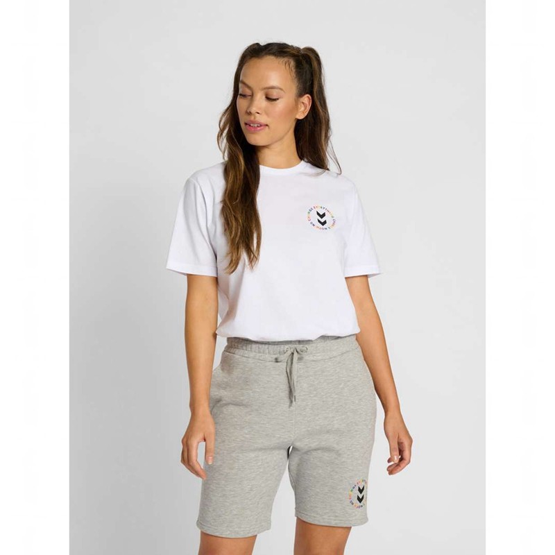 Hummel Everything Nothing T-shirts Dames Wit | 368489-065