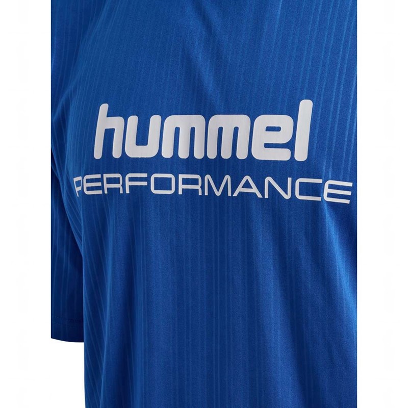 Hummel Fast Loose S/S Jersey Dames Blauw | 992329-487