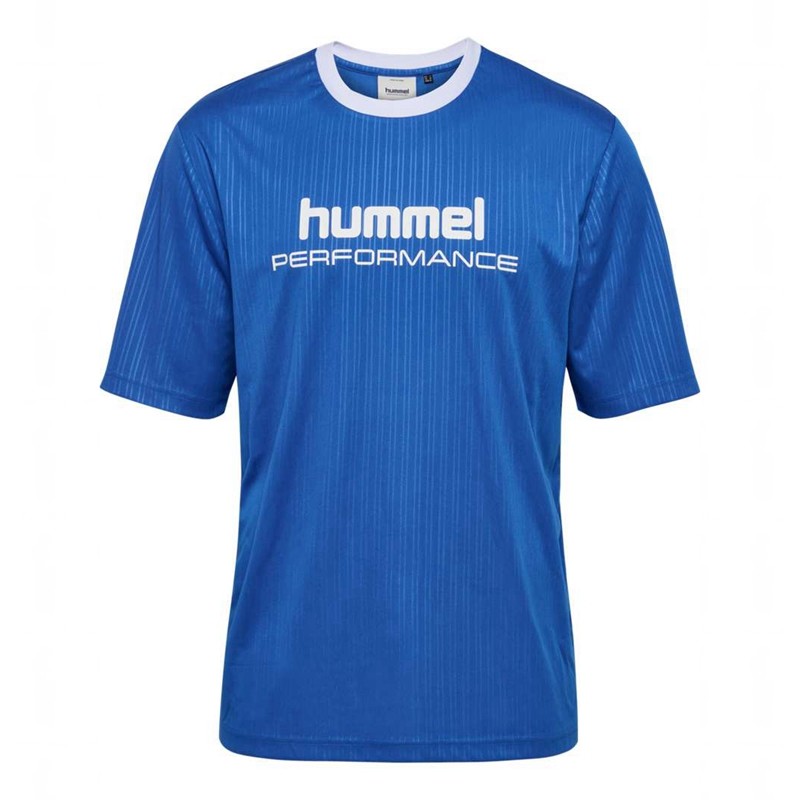 Hummel Fast Loose S/S Jersey Dames Blauw | 992329-487