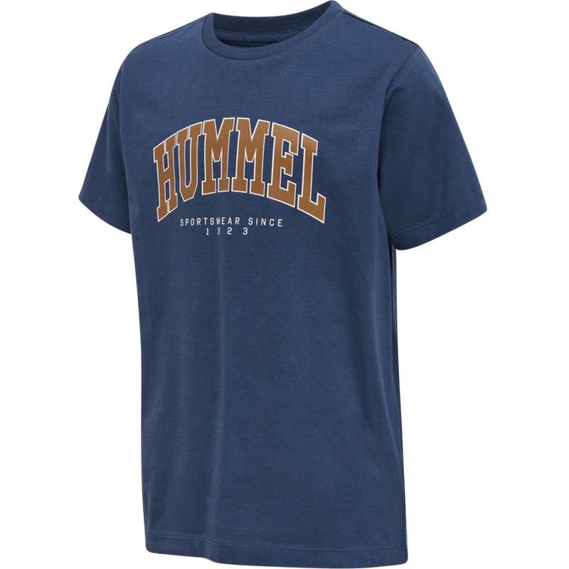 Hummel Fast S/S T-shirts Kinderen Donkerblauw | 519357-142