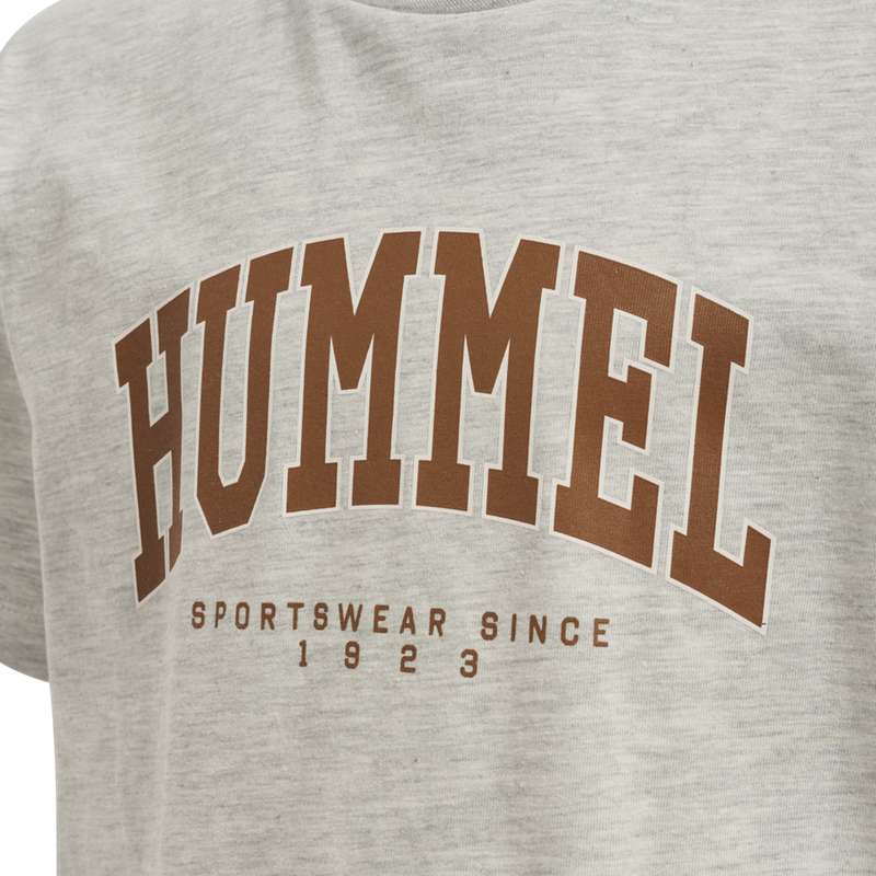 Hummel Fast S/S T-shirts Kinderen Grijs | 076752-296