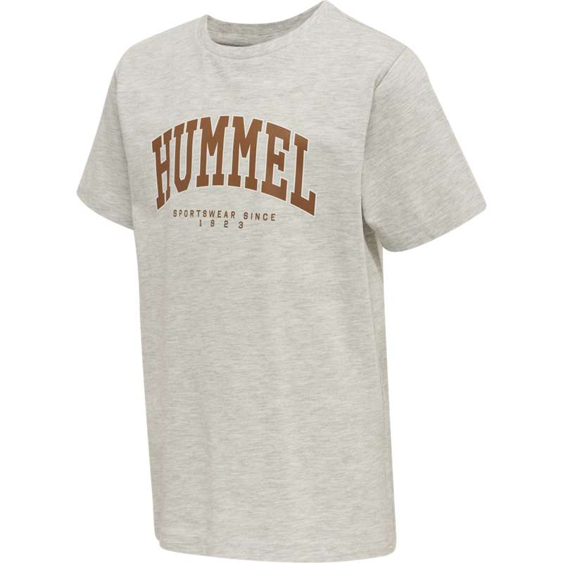 Hummel Fast S/S T-shirts Kinderen Grijs | 076752-296