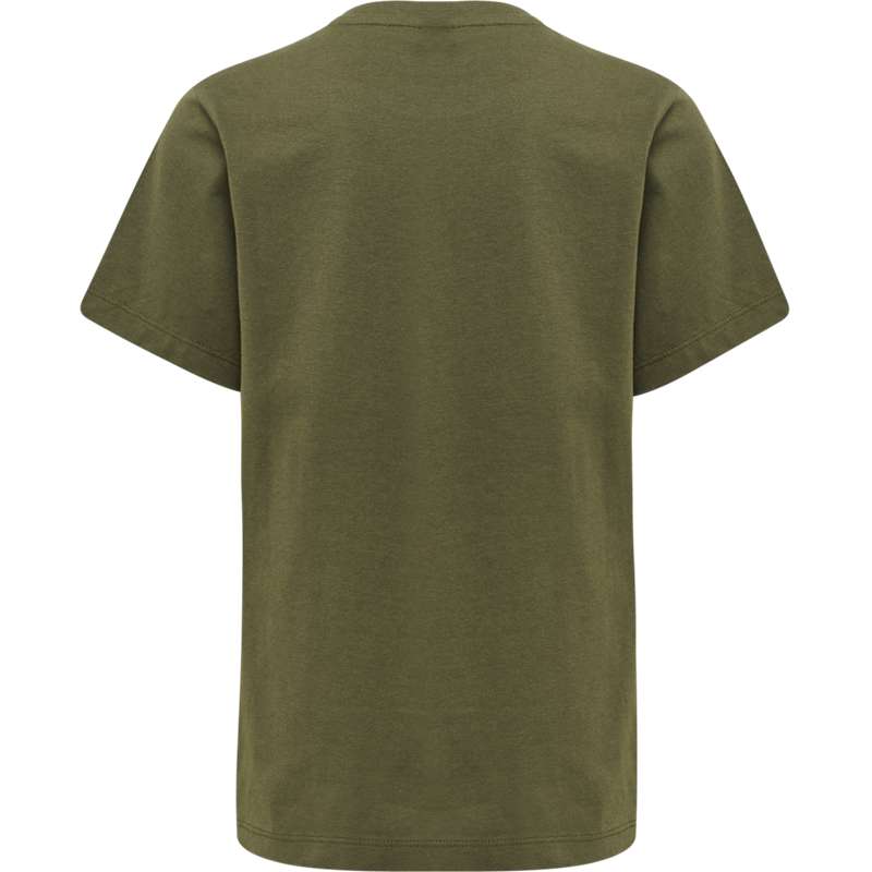 Hummel Fast S/S T-shirts Kinderen Olijfgroen | 350198-738