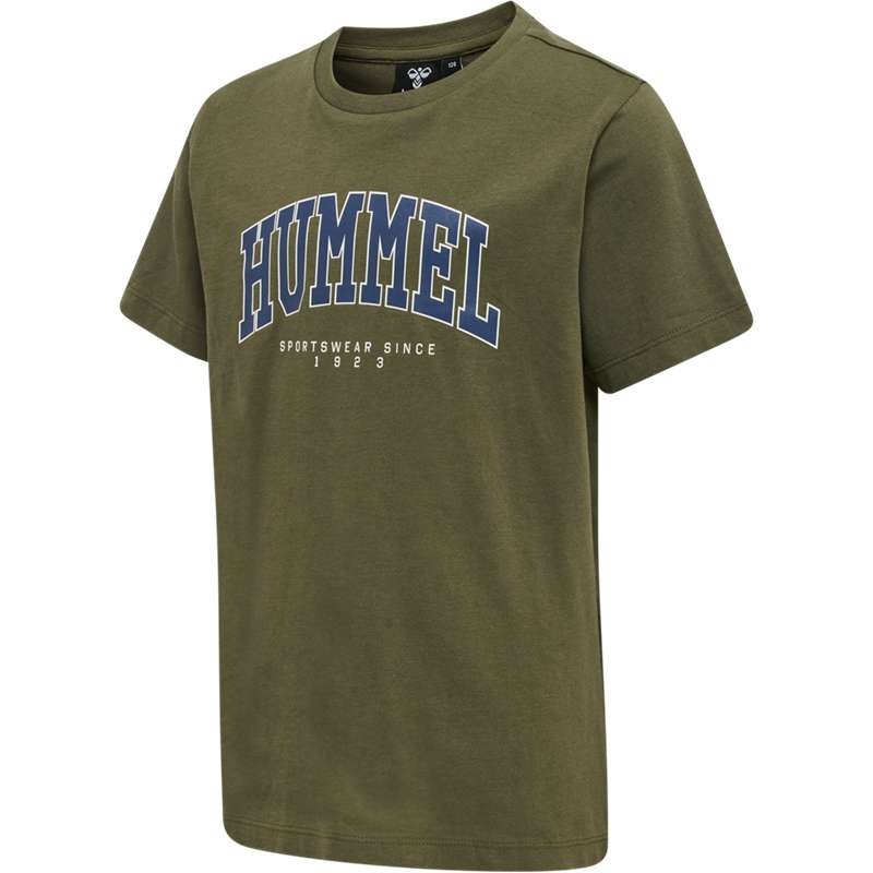Hummel Fast S/S T-shirts Kinderen Olijfgroen | 350198-738