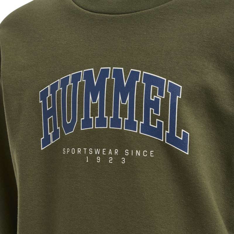 Hummel Fast Sweatshirts Kinderen Olijfgroen | 345873-513