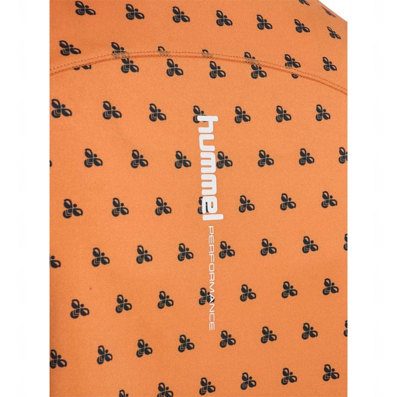 Hummel Fast W L/S T-shirts Dames Oranje | 358965-842