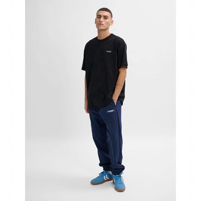 Hummel Felix Loose T-shirts Heren Zwart | 505149-162
