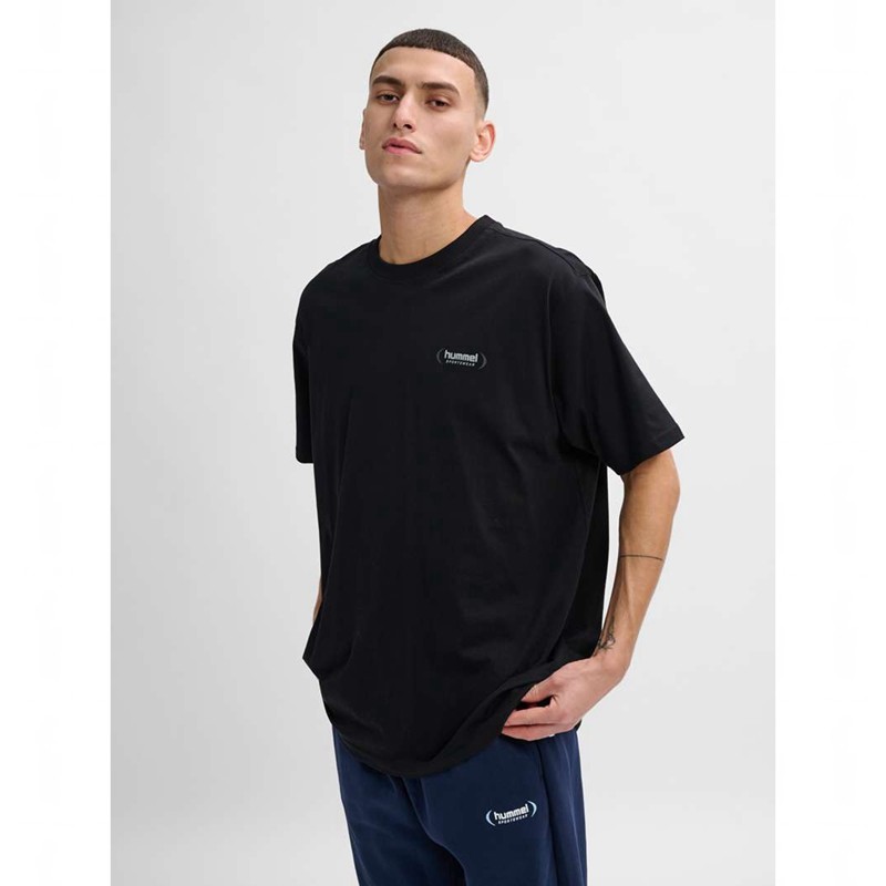 Hummel Felix Loose T-shirts Heren Zwart | 505149-162