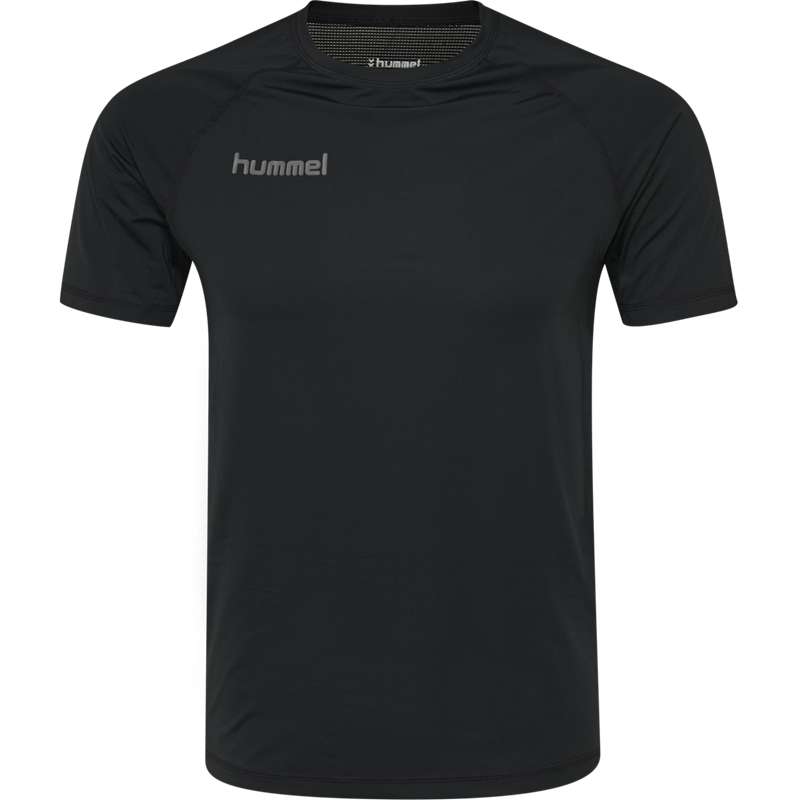 Hummel First Performance S/S Jersey Heren Zwart | 383198-415