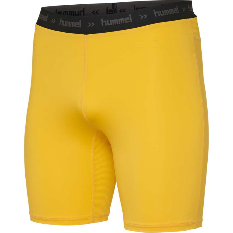 Hummel First Performance Tight Broek Heren Geel | 897877-100