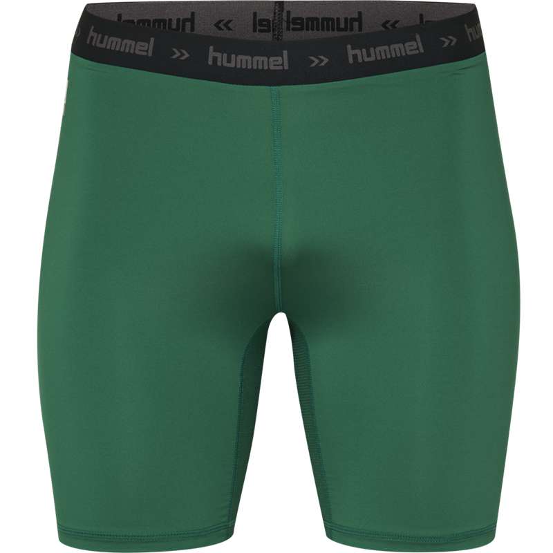 Hummel First Performance Tight Korte Broek Heren Groen | 501693-968