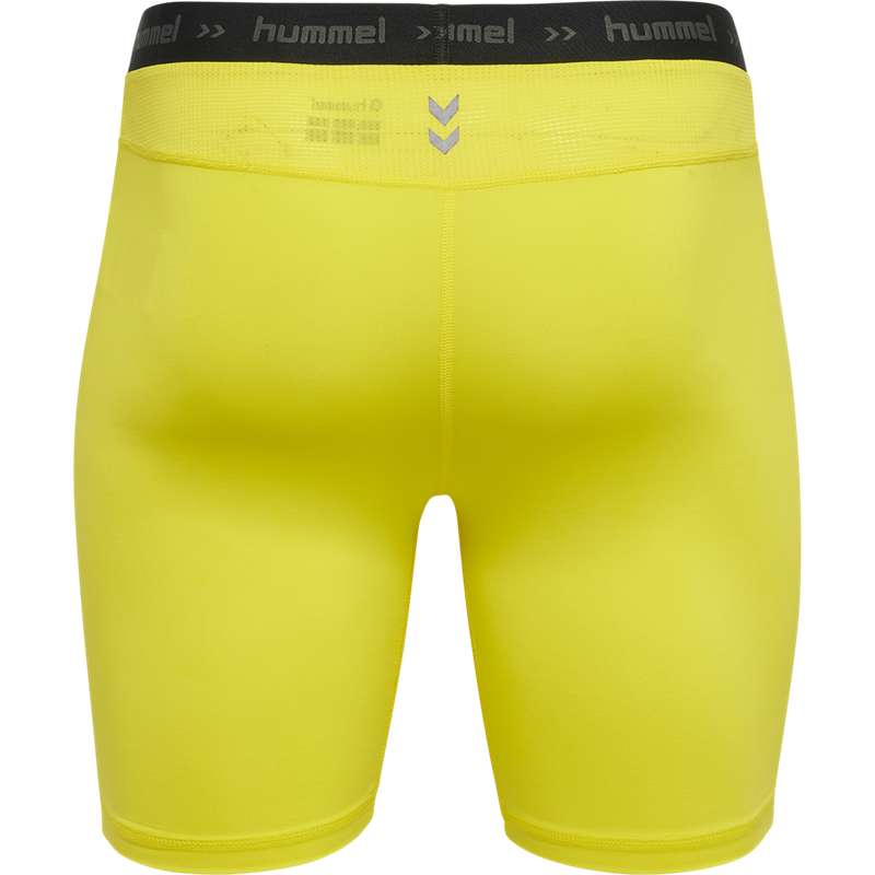 Hummel First Performance Tight Korte Broek Heren Geel | 776770-417