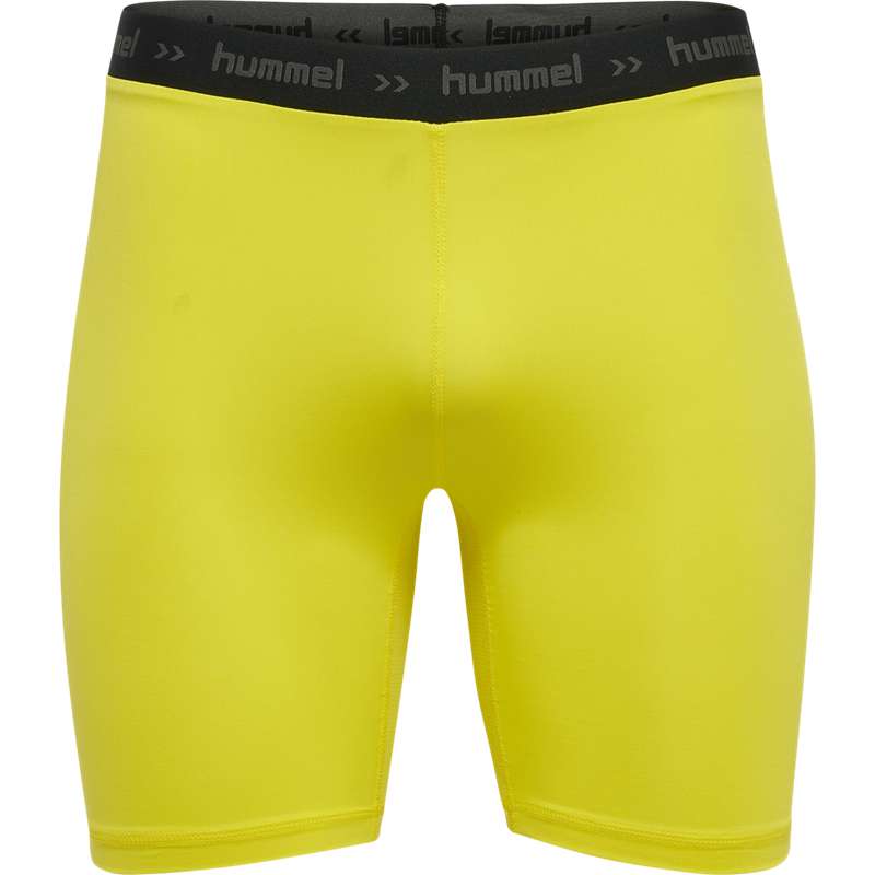 Hummel First Performance Tight Korte Broek Heren Geel | 776770-417