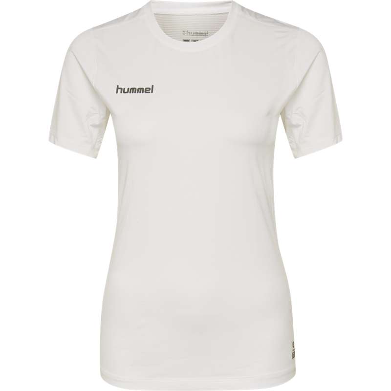 Hummel First Performance Wo S/S Jersey Dames Wit | 720014-186